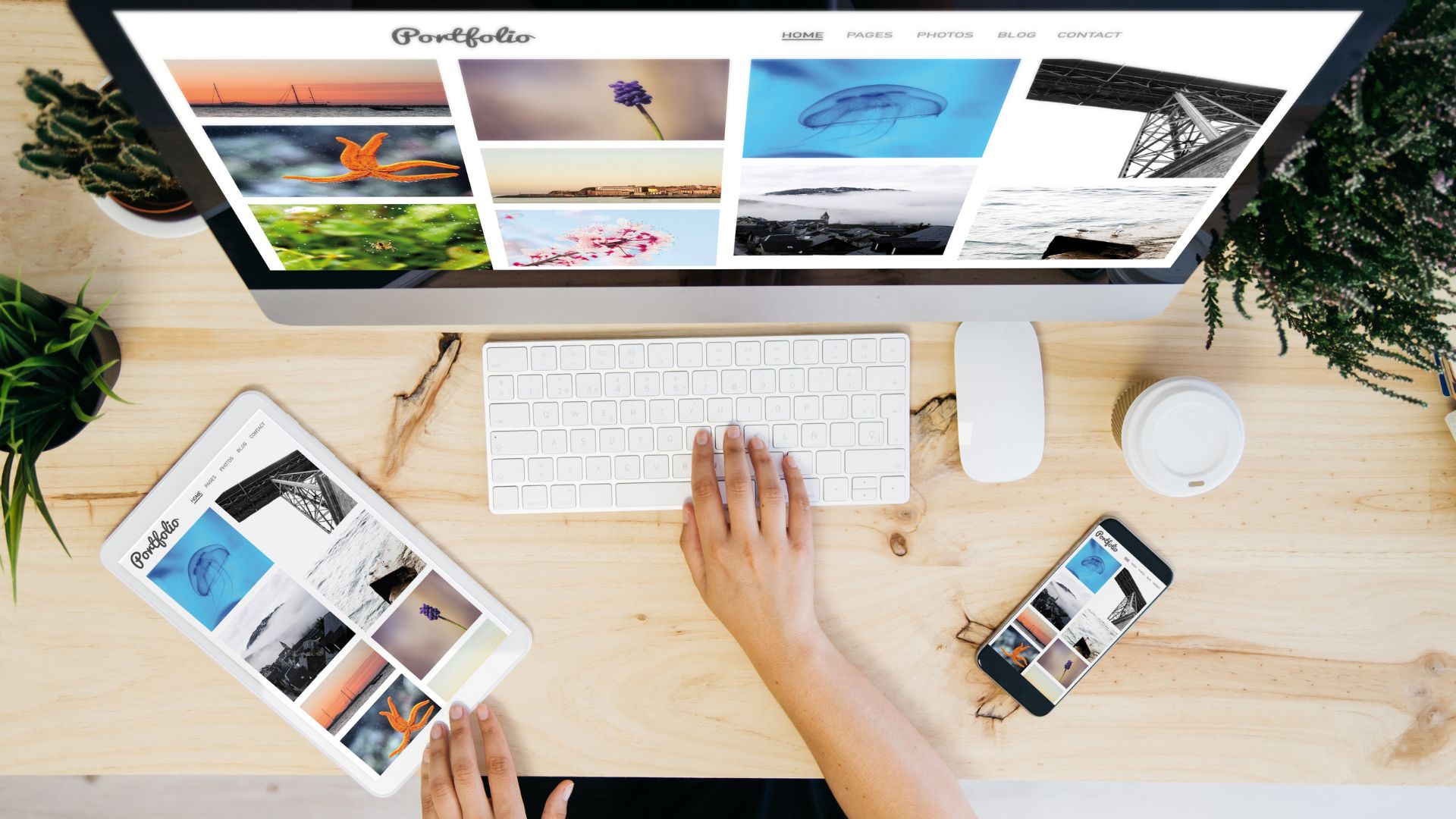 membuat portofolio digital
