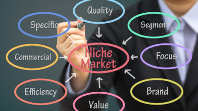 menentukan niche market